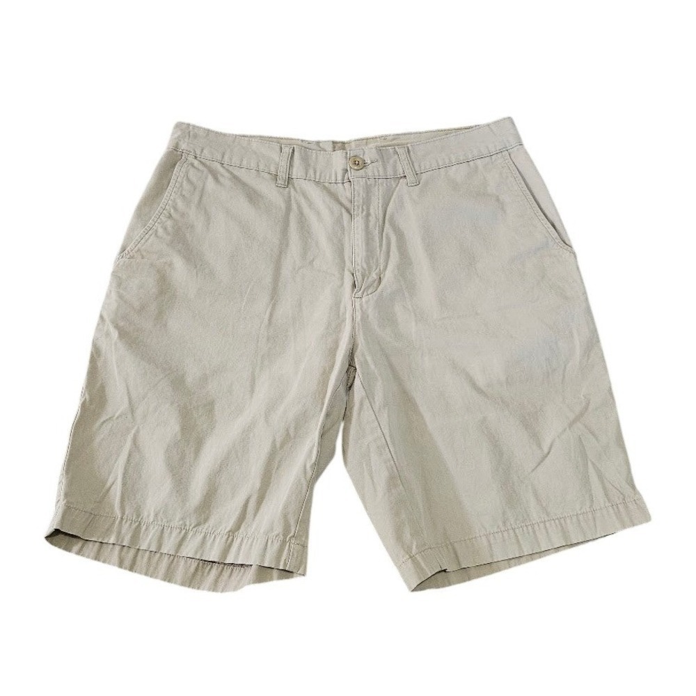 Patagonia Mens Size 33 Organic Cotton Chino Shorts Khaki Tan Gorpcore Outdoor